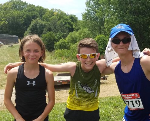 KC FIRE Track Club teammates