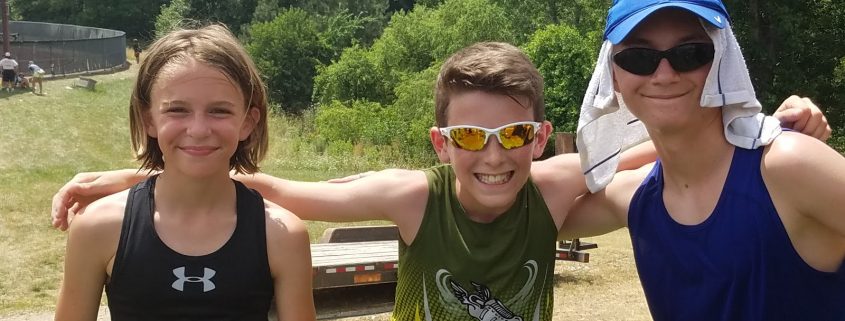 KC FIRE Track Club teammates